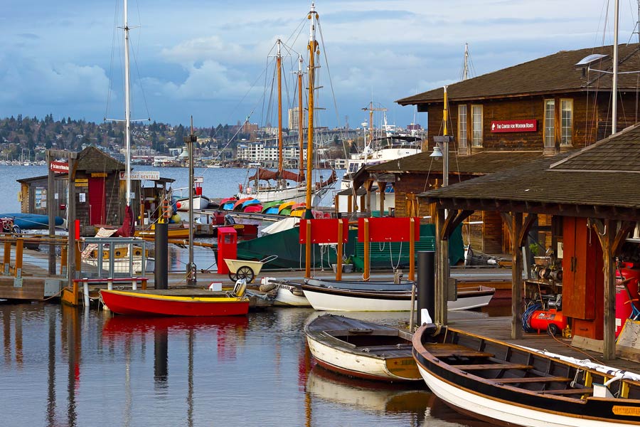 Center for Wooden Boats on Lake Union