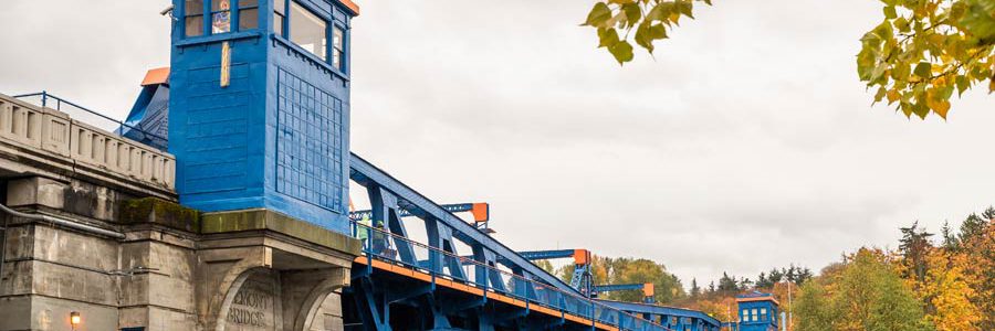 Fremont Bridge in Seattle, Washington