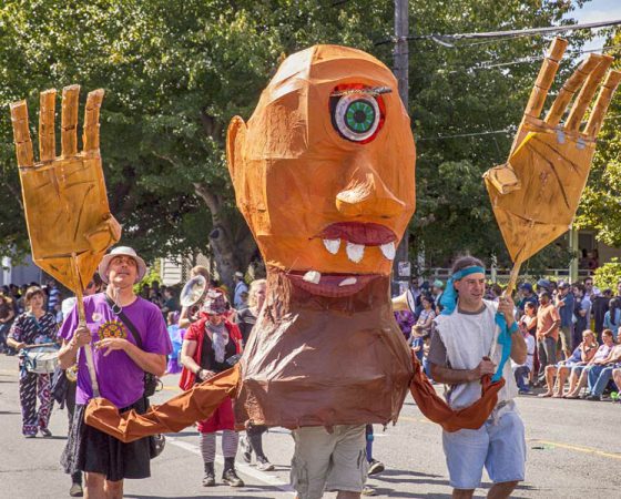 Fremont Summer Solstice Parade in Seattle, Washington